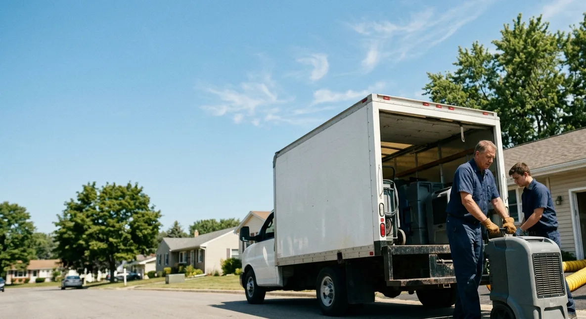 Water Damage Cleanup in Varna, IL near me